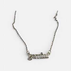 5/$25 Gold Gemini Necklace